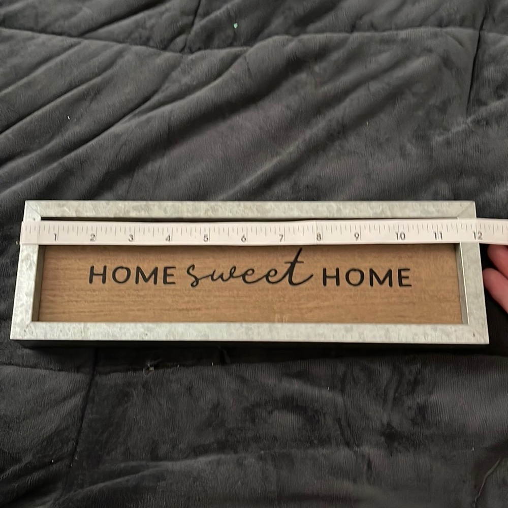 Home sweet home